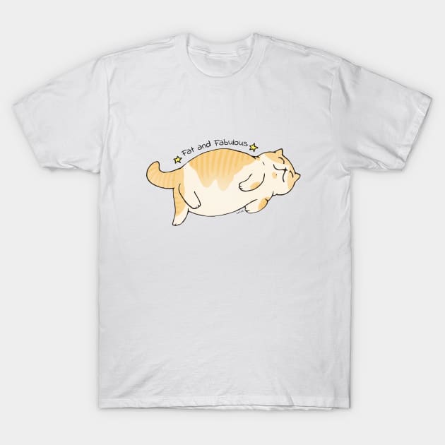 Fat & Fabulous T-Shirt by LaGataLola